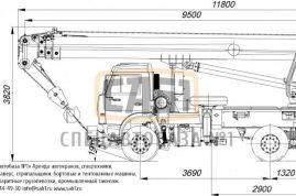 Арендовать автокран КС-55713-1К-3 «Клинцы»